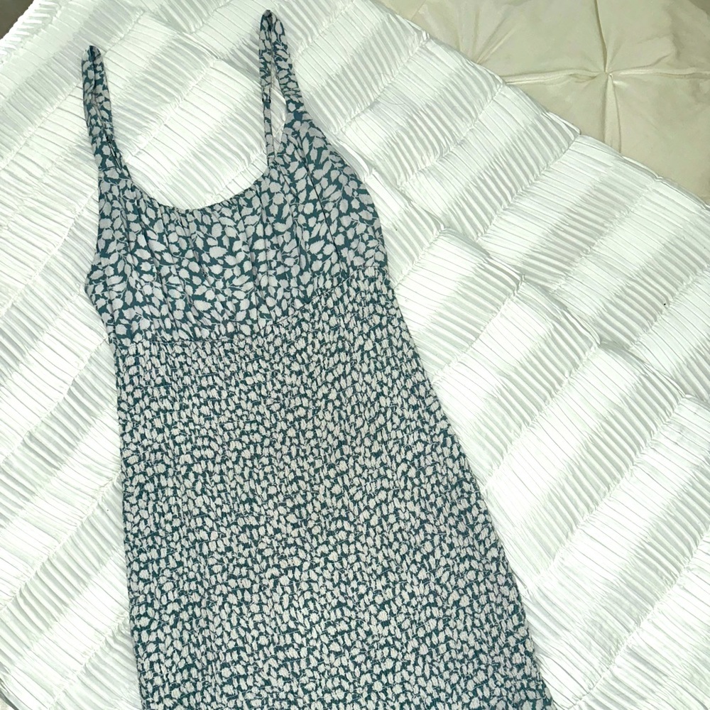Abercrombie & Fitch Smocked Mini Dress, never worn, size Medium.
